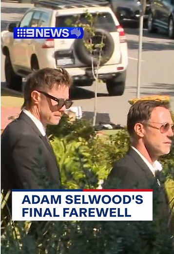 Some of the biggest names in the AFL have gathered to farewell premiership Eagle Adam Selwood. #9News