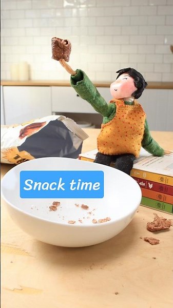 Turtle Chips- Tiny Grandma can’t stop eating the Choco Churros. #crunch #snack