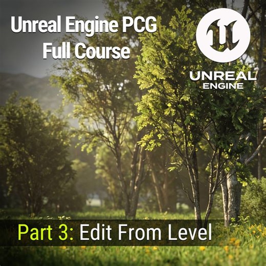 #UE5 Series: PCG for Beginners | PCG Parameters Explained | Community tutorial