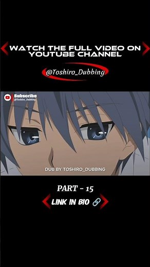 Clannad After Story: New anime series in hindi dubbed [Part -15]#clannad #anime #animeedit #otaku