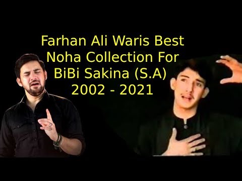 Farhan Ali Waris Best Noha Collection for Bibi Sakina (S.A) | 2002 - 2021