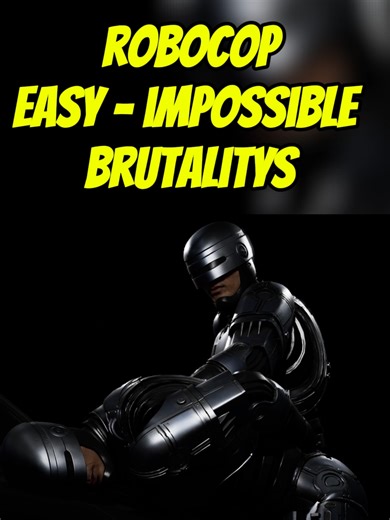 Robocop's Brutal Finishing Moves in MK11