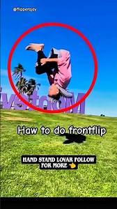 I Learned How To Frontflip (So You Don't Have To)