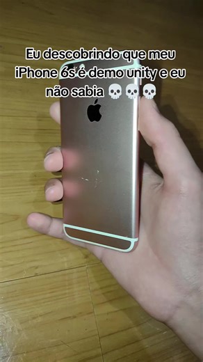 Para as pessoas que não entenderam é que os iPhone 6s que no N° de modelo tiver um 3A ou 3C é um aparelho de demostração. mas se eu tiver errado pode me corrigir nos comentários 😁 #apple #iphone #iphone6s