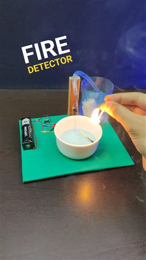 Fire Detection System #fire #firedetection #firedetector #science #scienceexhibition #iot #flame
