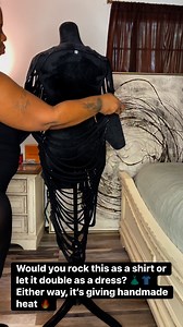 From basic tee ➝ to high-fashion edge. One pair of scissors, endless drip ✂️⚡️ Would you wear it, yes or no? #RawCutStyle #EdgeWear #NextLevelDrip #SnipSnipSlay #fblifestyle | Corvette Alford