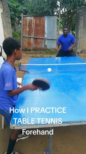 Perfecting My Forehand in Table Tennis