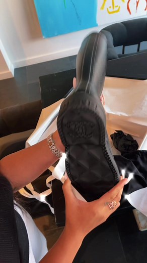 Chanel Designer Rain Boot Unboxing | Jordyn Rain POV