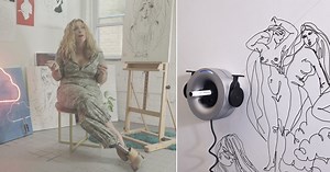 scribit ariana grande's tattoo artist celebrate women’s empowerment in wall tattoo