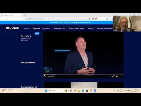 Blockdag Keynote 4 confirms date of presale end and mainet launch