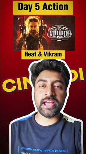 Day 6 : ASLI DAMAGE Action Films! 🥵 | Heat, Vikram, The Night Agent, Fauda #shortsindia