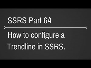 SSRS How to configure a Trendline Part 64