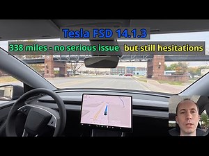 Tesla FSD 14.1.3 Stats Review 🚘 Huge Progress, New Features & Hesitation Issues