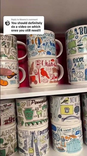 Mug Collection: My Collection of Starbucks "Been There" Mugs#mugcollection #starbucksmugs