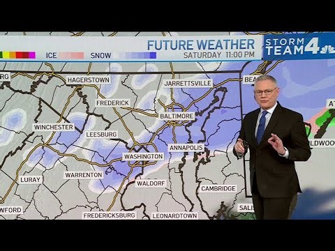 Snow is coming to the DC area this weekend. Here's what to expect | NBC4 Washington