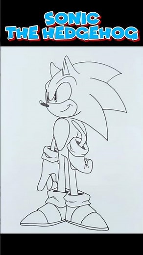 Look How This Sonic Drawing Turns Out! ⚡