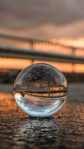 Lensball Photography: Capturing Sunset Reflections