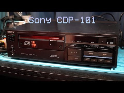 Sony CDP-101: Repair and Review Of The First CD Player