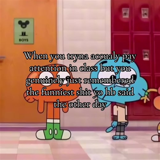 Funny Classroom Moments: Relatable Gumball Humor