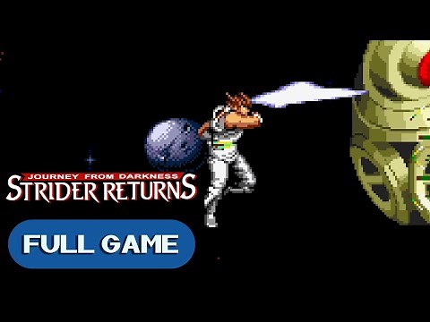 Strider Returns Journey from Darkness GENESIS MEGA DRIVE FULL GAME Longplay Gameplay Walkthrough VGL