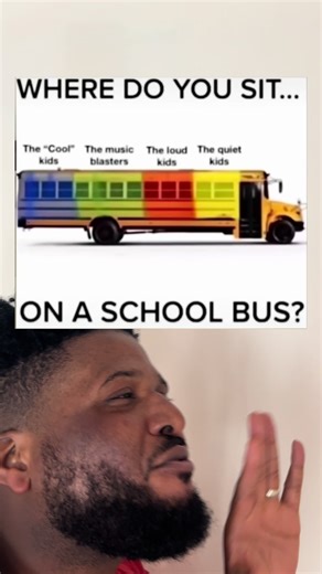 Where do you sit? 🚌 #bus