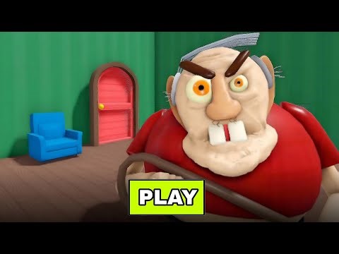 "ROBLOX" ESCAPE EVIL GRANDPA (OBBY) [ ps5 120fps full Gameplay ]