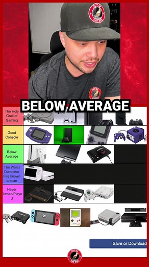 Ultimate Gaming Console Tier List - Ranking the Best Consoles