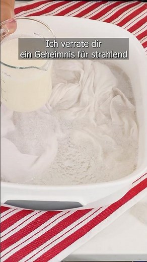 The secret to white laundry without bleach. It bleaches and removes stains