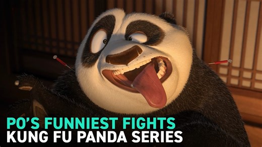 Po's funniest fights & training scenes Kung Fu Panda series