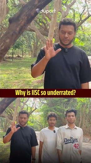 Why is IISC so underrated?⚡⚡