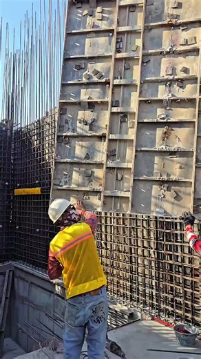 Wall Formwork Installations in Civil Engineering