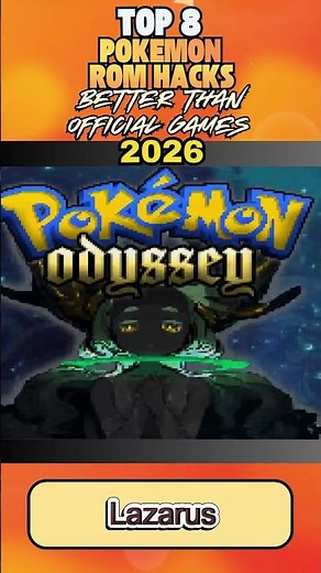 Top 8 Pokémon ROM Hacks Way Better Than the Official Games! 💥 #short #pokecoders #gameplay #romhack