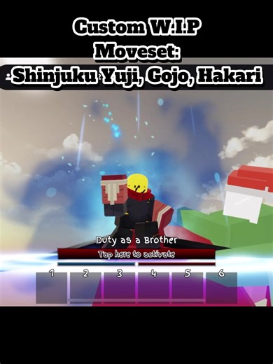 Custom Yuji, Gojo, and Hakari Moveset in JJK