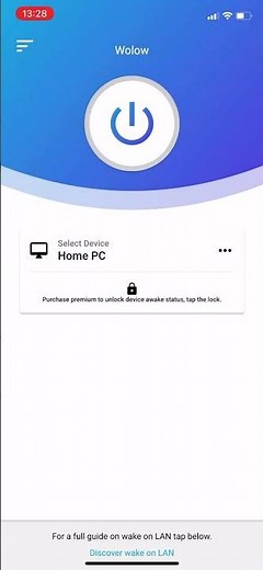 Home PC and Wake on LAN