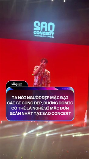 Đại đại v đó #duongdomic #saoconcert #Kinglive #amm | sao concert