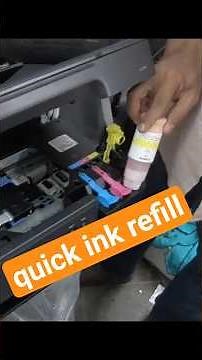How to Refill Canon 2770 Ink Fast #techtutorial