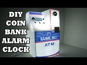 DIY - How To Make Smart Personal Bank Coin With Arduino Alarm Clock And LED