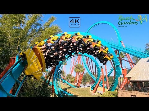 Busch Gardens 2020 4K Complete Walkthrough Tour | Theme Park Tour in Tampa Bay, Florida | ithemepark