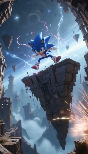 Hyper Sonic’s Chaos Temple Run in Space | Gravity-Breaking Adventure in Ultra HD! ✨