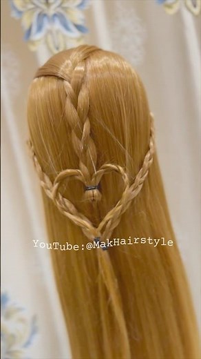 Romantic Heart Braid, How to Create the Perfect Heart Braid for Date Night 💖 Easy Hairstyles