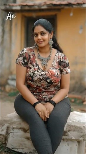 ✨🌸 Charm Floral Top – Charcoal Leggings Versatile Ethnic Fashion For Modern Women | #AIElegance