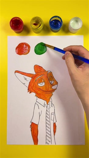 Can You Mix the Right Color? 🎨🧪 Cartoon Coloring #shorts #kids