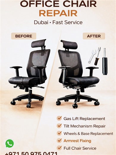 Office Chair Repair Services in Dubai