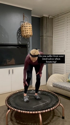 One of the most common complaints we get from our rebounding beginners is sore calves when they bounce! 😓 Here are a few of my BEST tips to cope with it… 🙌 💜 Do a PROPER, FULL-BODY warm-up, for at least 1-2 songs 💜 Try a few of these simple calf stretches (either on or off your Rebounder) whenever you feel your calves cramping, or you feel like you need a bit of a break 💜 Apply a natural, soothing, anti-inflammatory product to your calves a few minutes before bouncing (I use the DOTERRA Dee