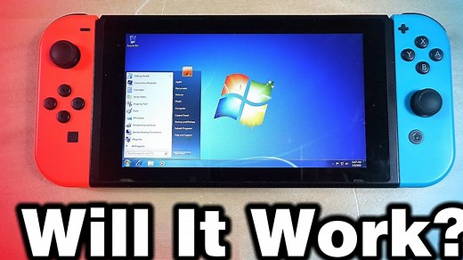 在Nintendo Switch安装windows