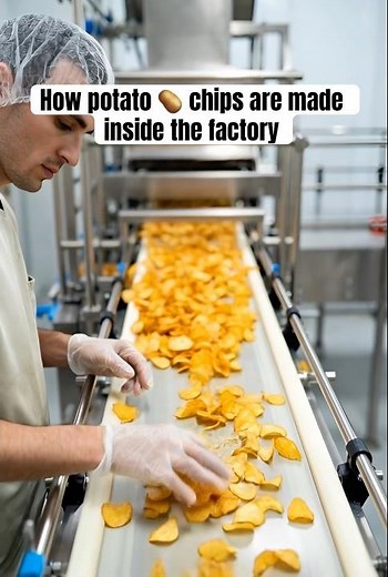How Potato Chips Are Made Inside the Factory | Amazing Food Process 🍟