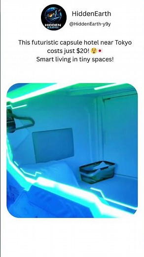 Inside Japan’s Futuristic Capsule Hotels 😲