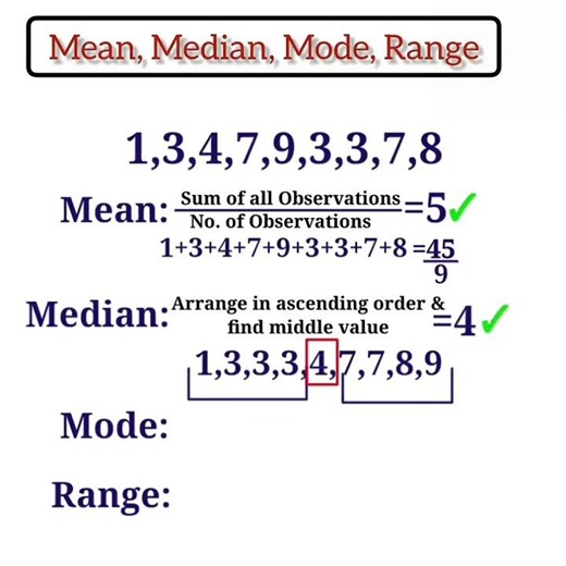 Mean Median and Mode formula Explained #class10maths #maths #cbse2026 #education #mathsschool