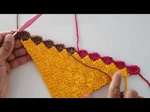 COLOR CHANGE in C2C crochet