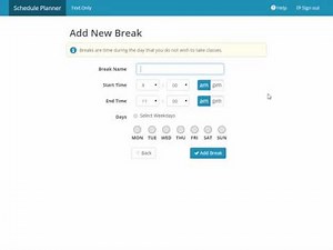 Beginner | mySchedule Builder Basics